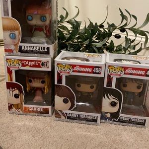 Funko po figures horror annabelle wendy Carrie wendy Torrence Danny Torrence